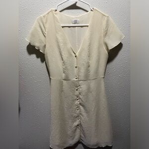 Wilfred Nazaire Pale Yellow Dress